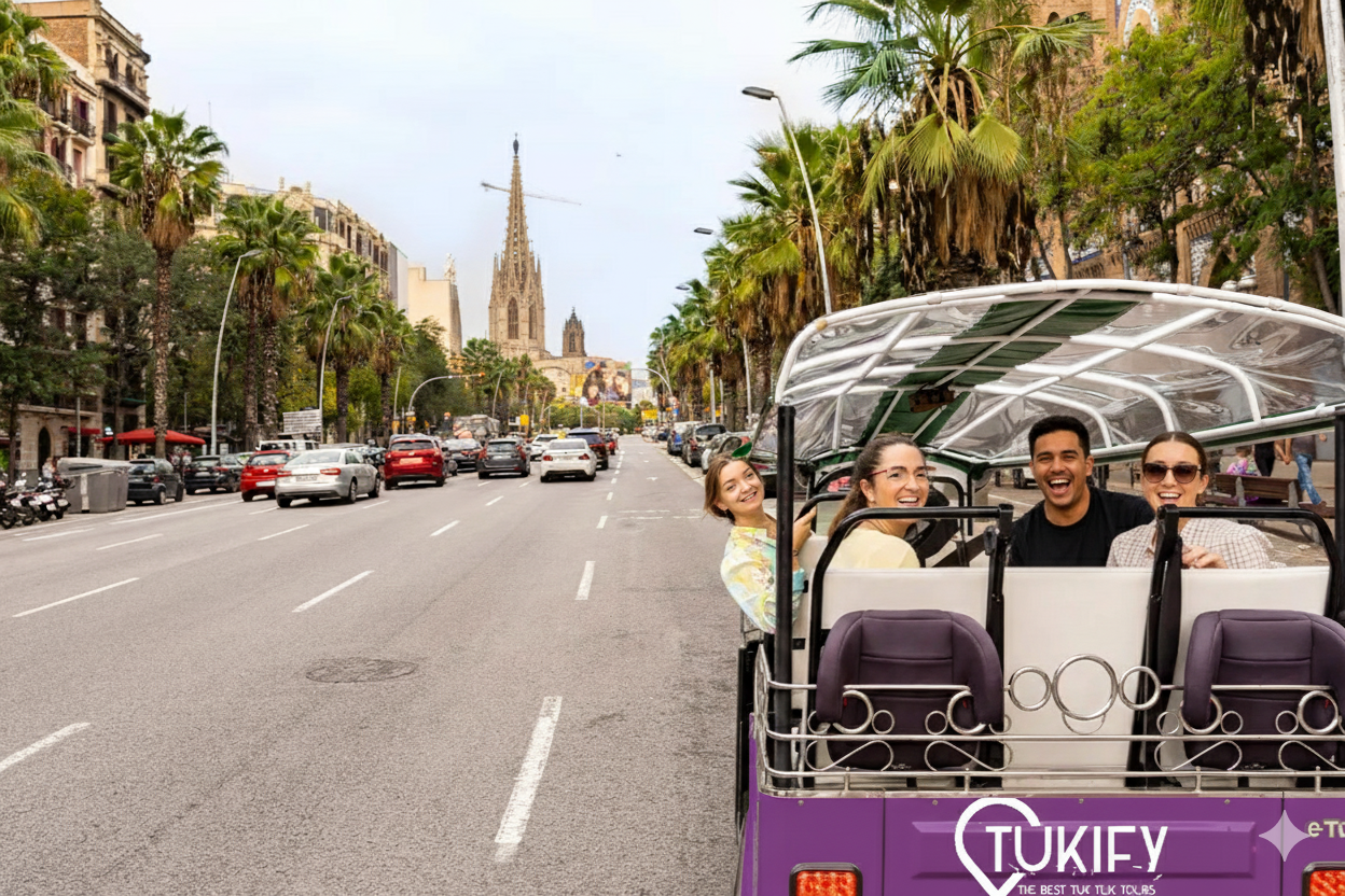tuk tuk tours Barcelona
