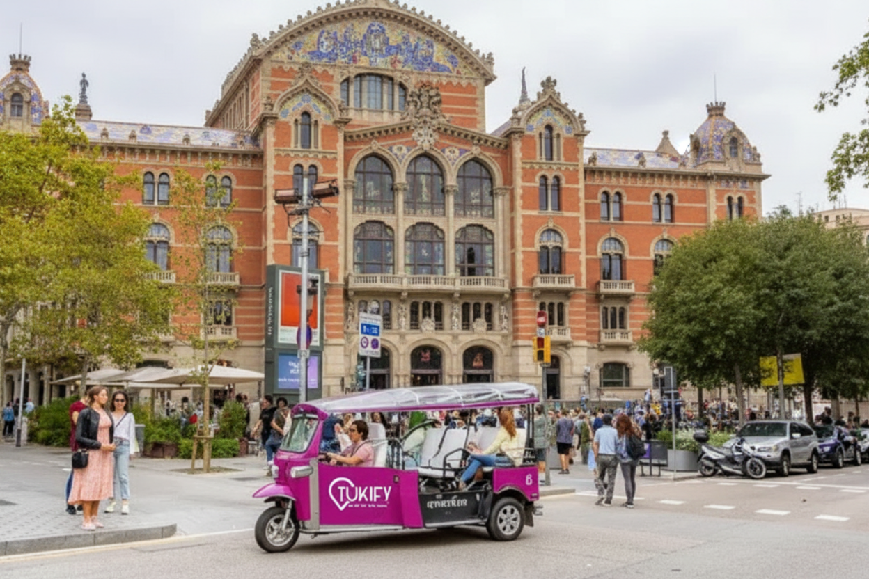 tuktuk tour Barcelona
